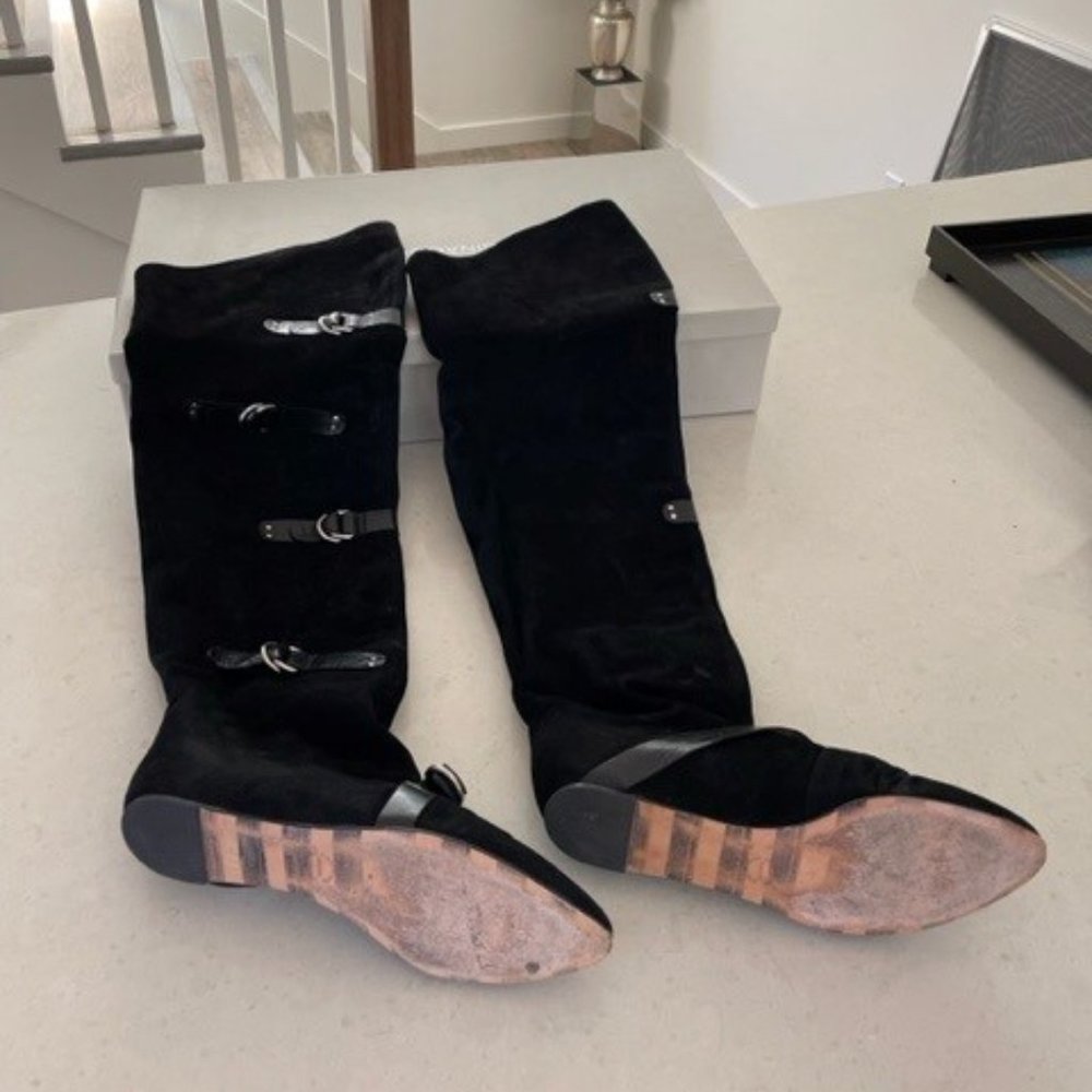 Georgina Goodman Black Suede Boots. 40 EU